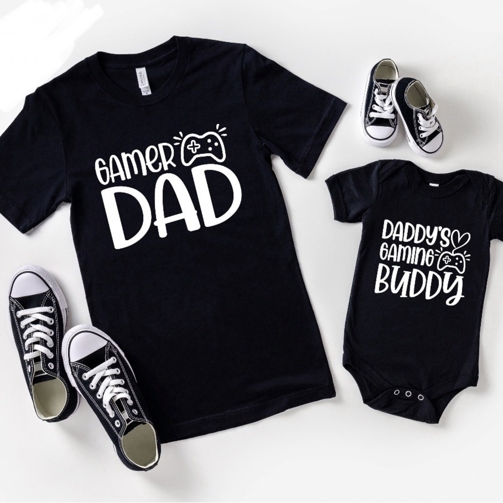 Gamer Dad Baby Set